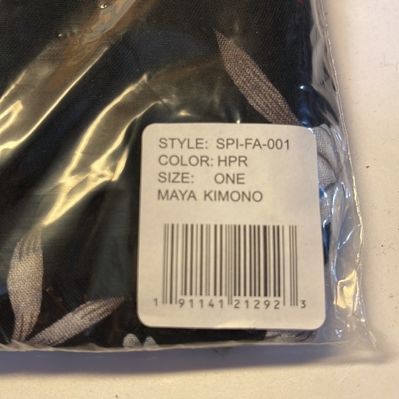 SPIRITUAL GANGSTER Maya Kimono One Size - Picture 7 of 9